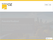 Tablet Screenshot of buildingoz.com